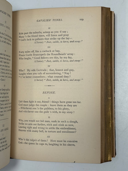 The Poetical Works of Robert Browning 1891 Riviere