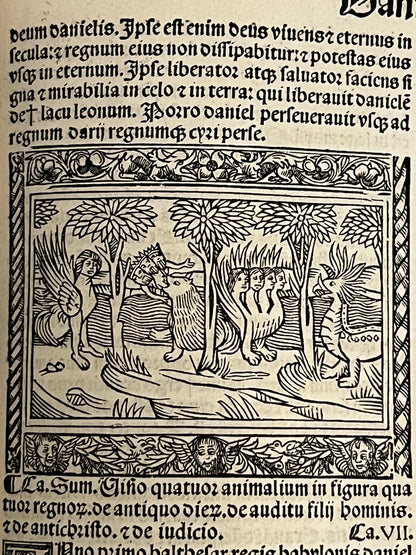 Biblia Latina 1516 Anton Koberger Imprint