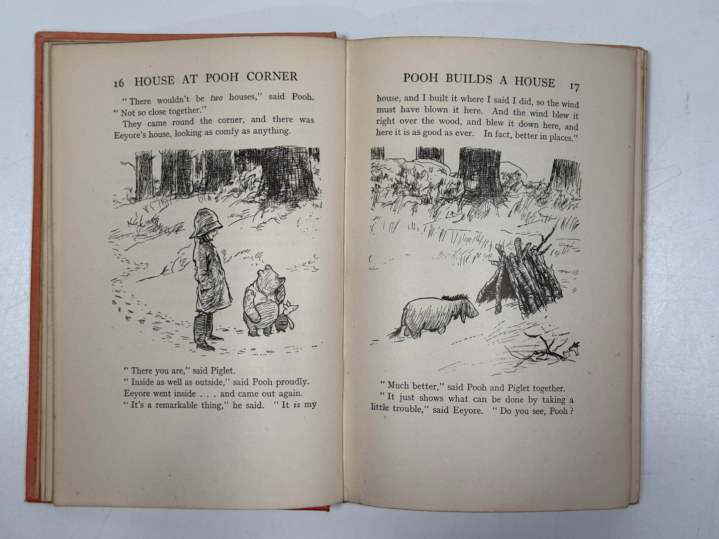 House at Pooh Corner by A.A Milne 1928 First Edition First Impression with Dust Jacket