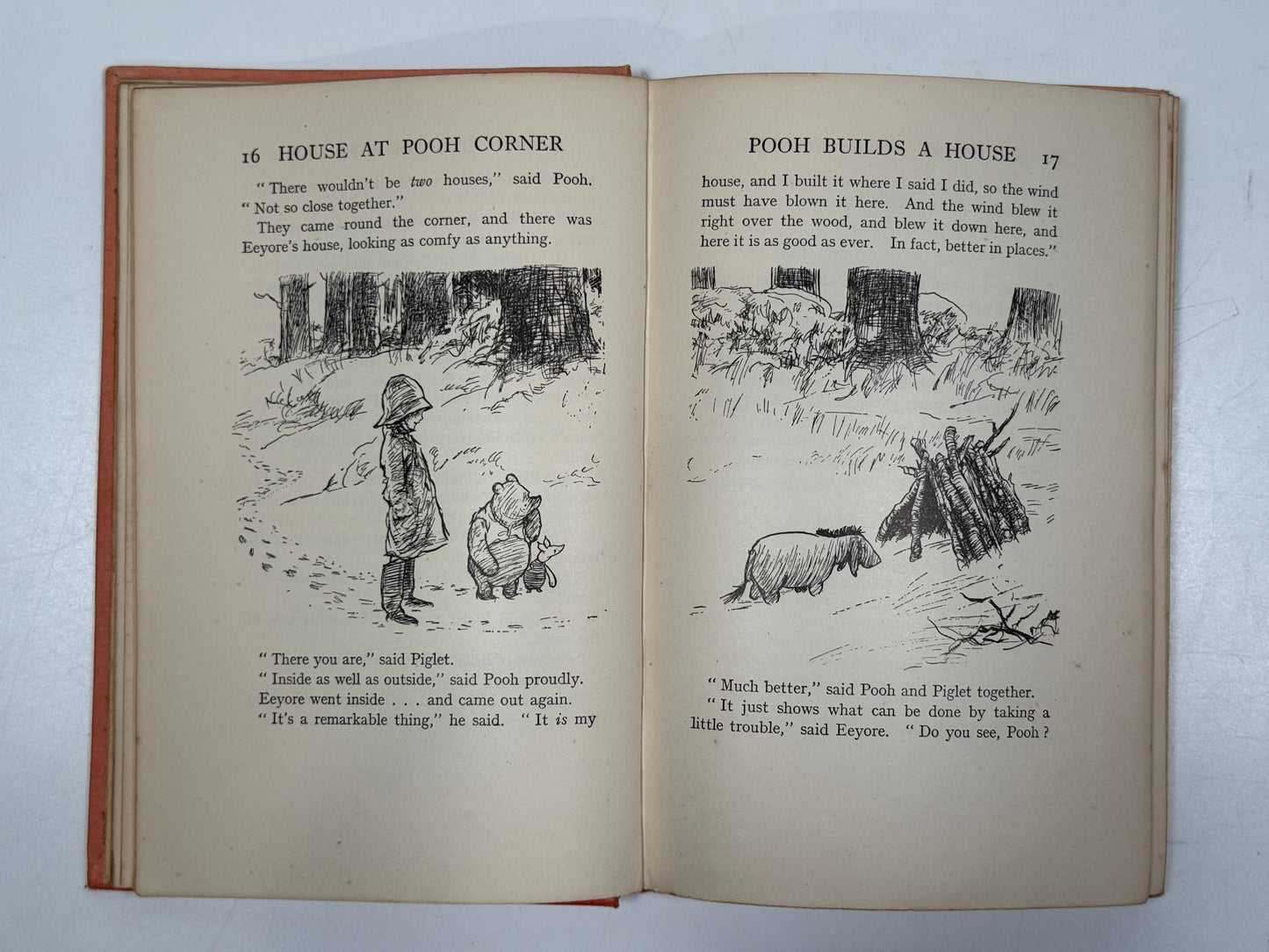 House at Pooh Corner by A.A Milne 1928 First Edition First Impression with Dust Jacket