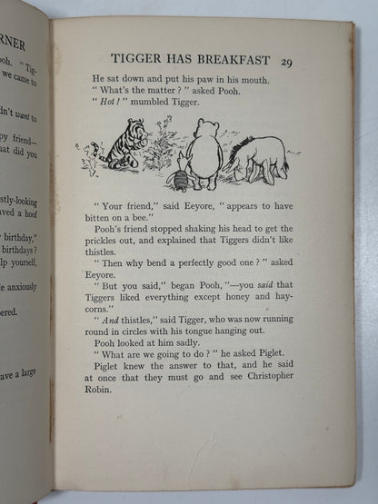 House at Pooh Corner by A.A Milne 1928 First Edition First Impression with Dust Jacket