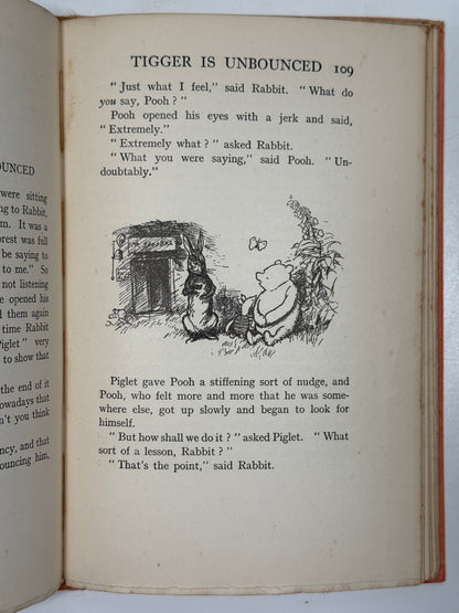 House at Pooh Corner by A.A Milne 1928 First Edition First Impression with Dust Jacket