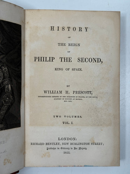 The History of the Reign of Philip the Second 1855