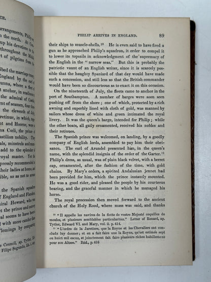 The History of the Reign of Philip the Second 1855