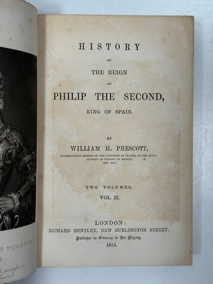 The History of the Reign of Philip the Second 1855
