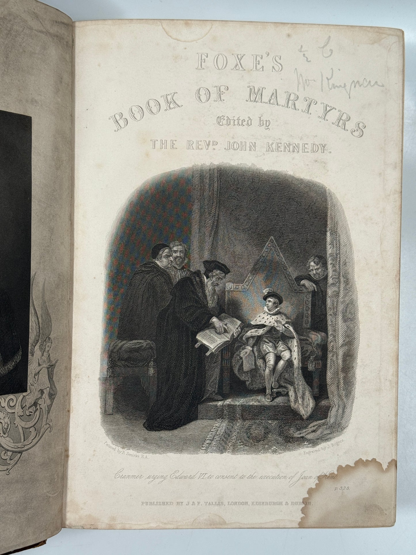 Foxe’s Book of Martyrs c.1860