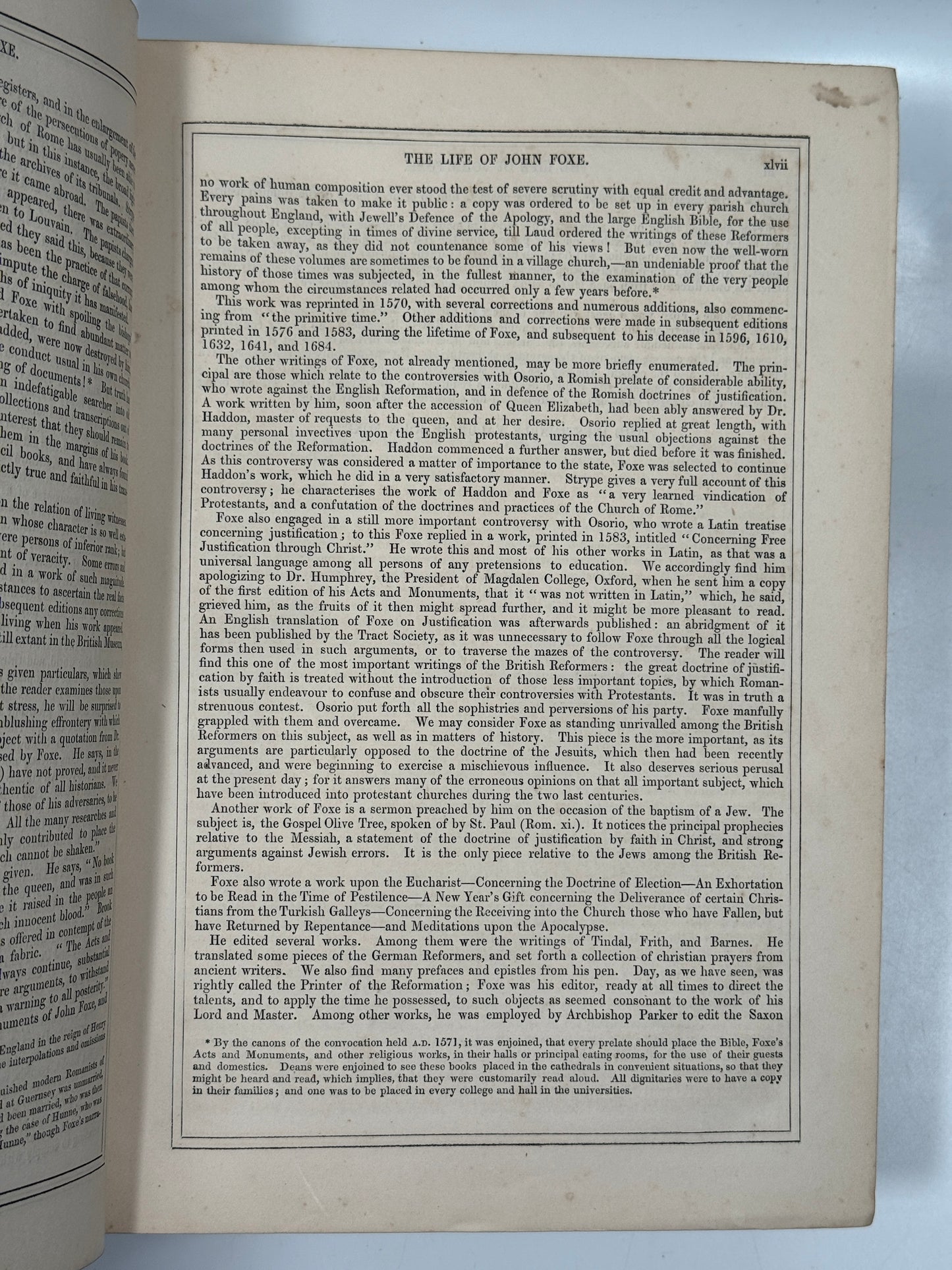 Foxe’s Book of Martyrs c.1860