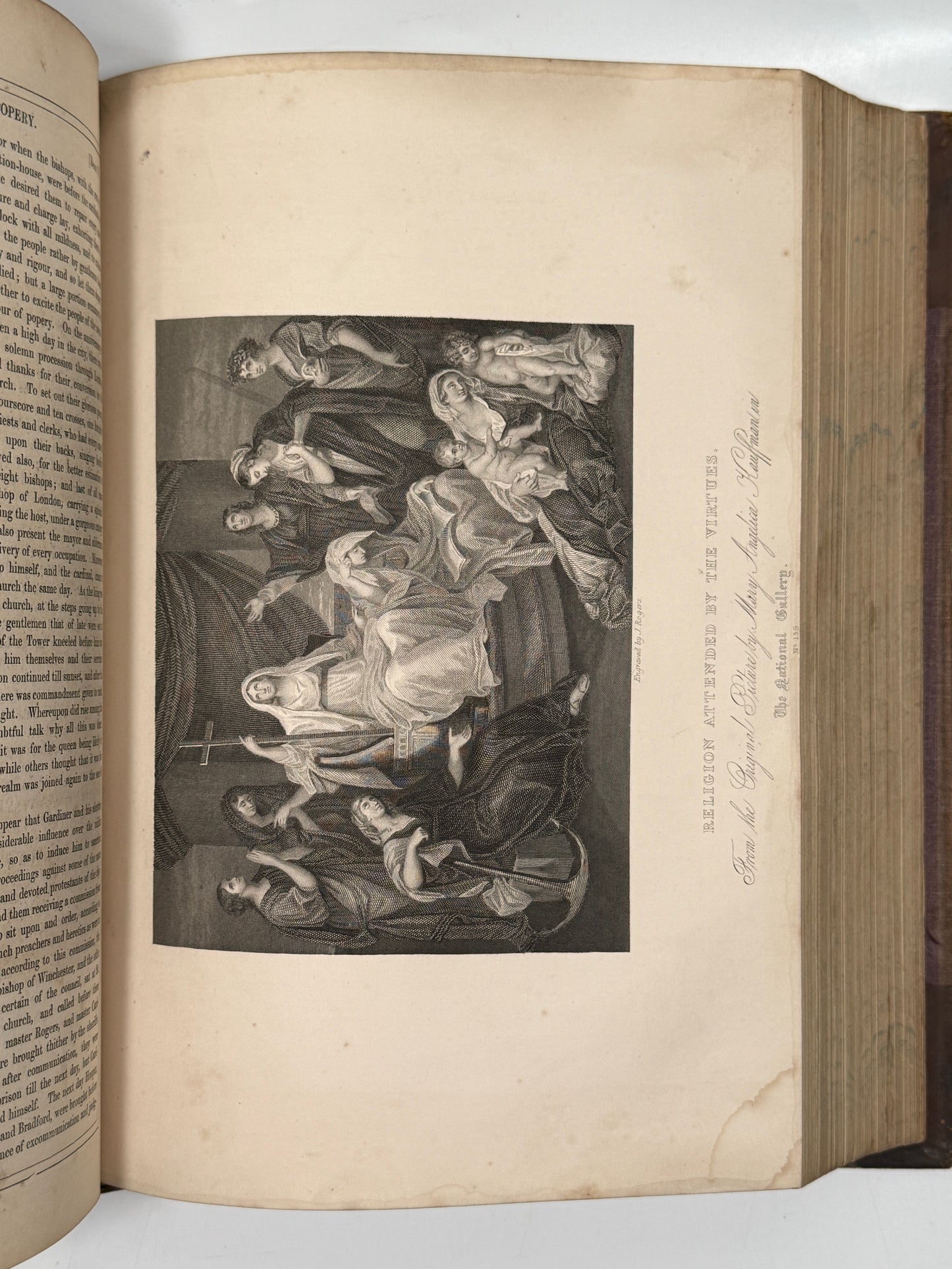 Foxe’s Book of Martyrs c.1860