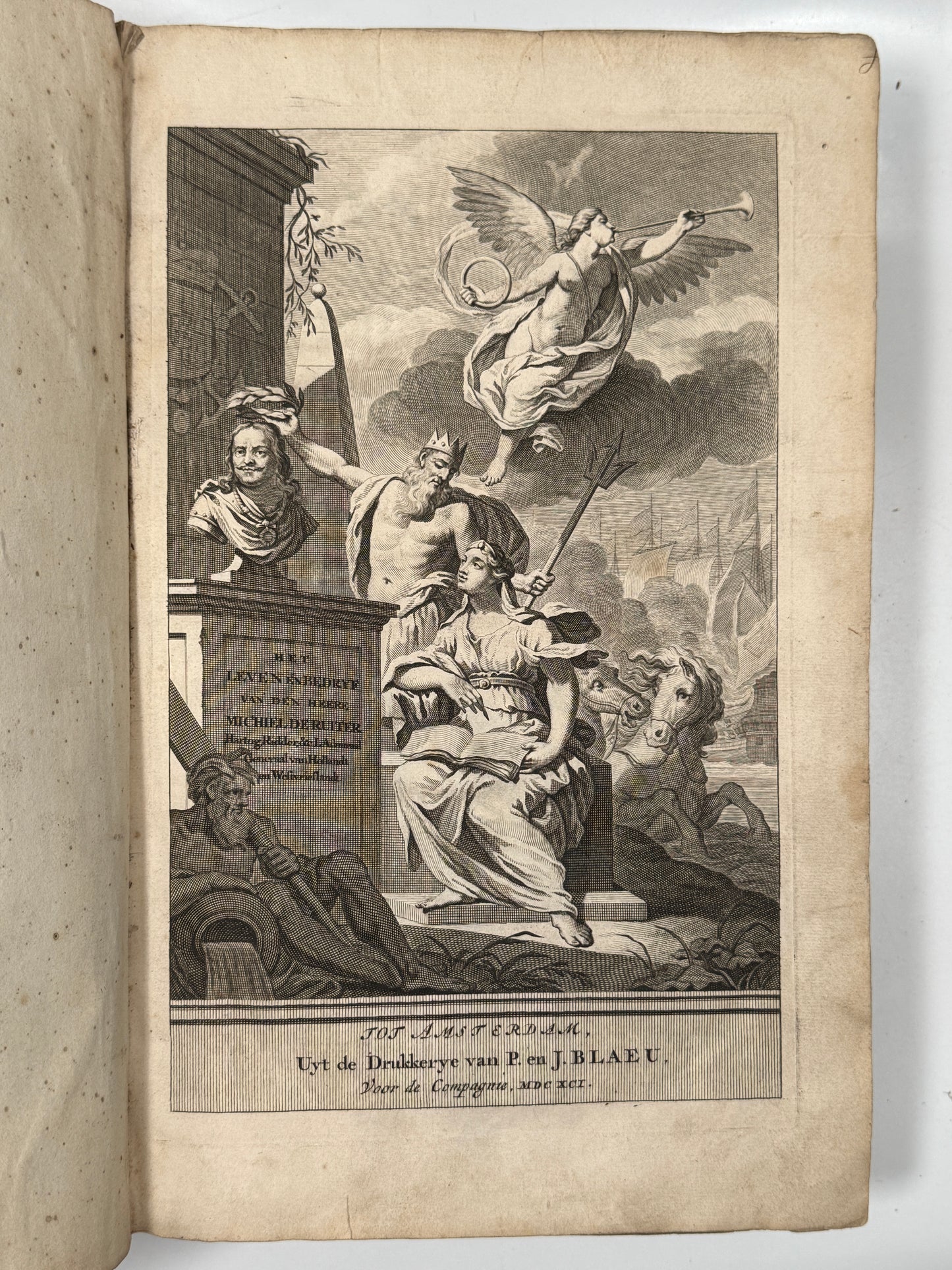 Gerard Brandt's Life of Michiel de Ruyter 1691