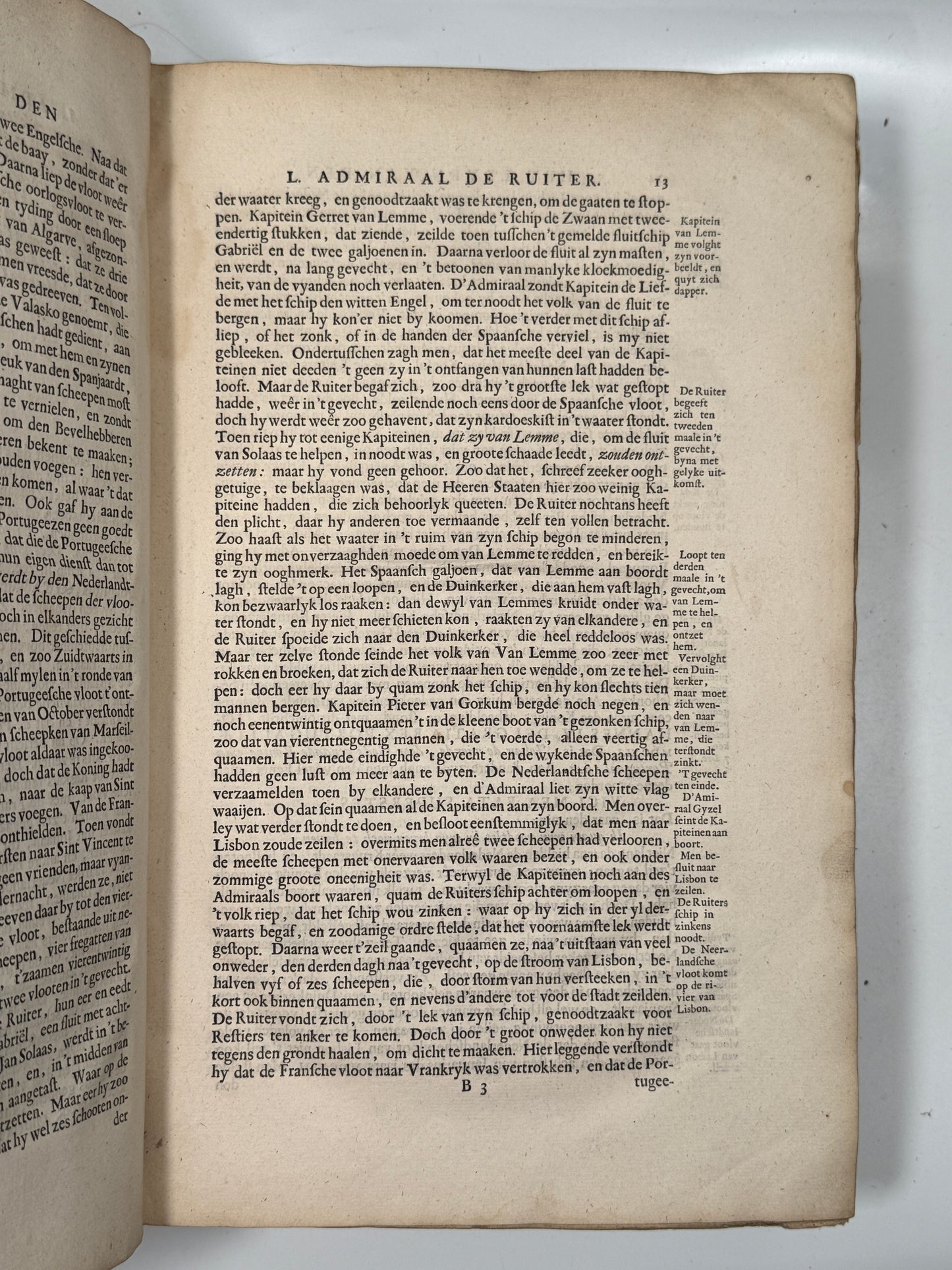 Gerard Brandt's Life of Michiel de Ruyter 1691