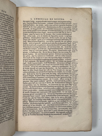 Gerard Brandt's Life of Michiel de Ruyter 1691