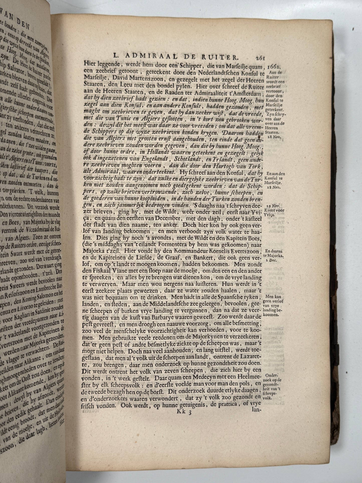 Gerard Brandt's Life of Michiel de Ruyter 1691