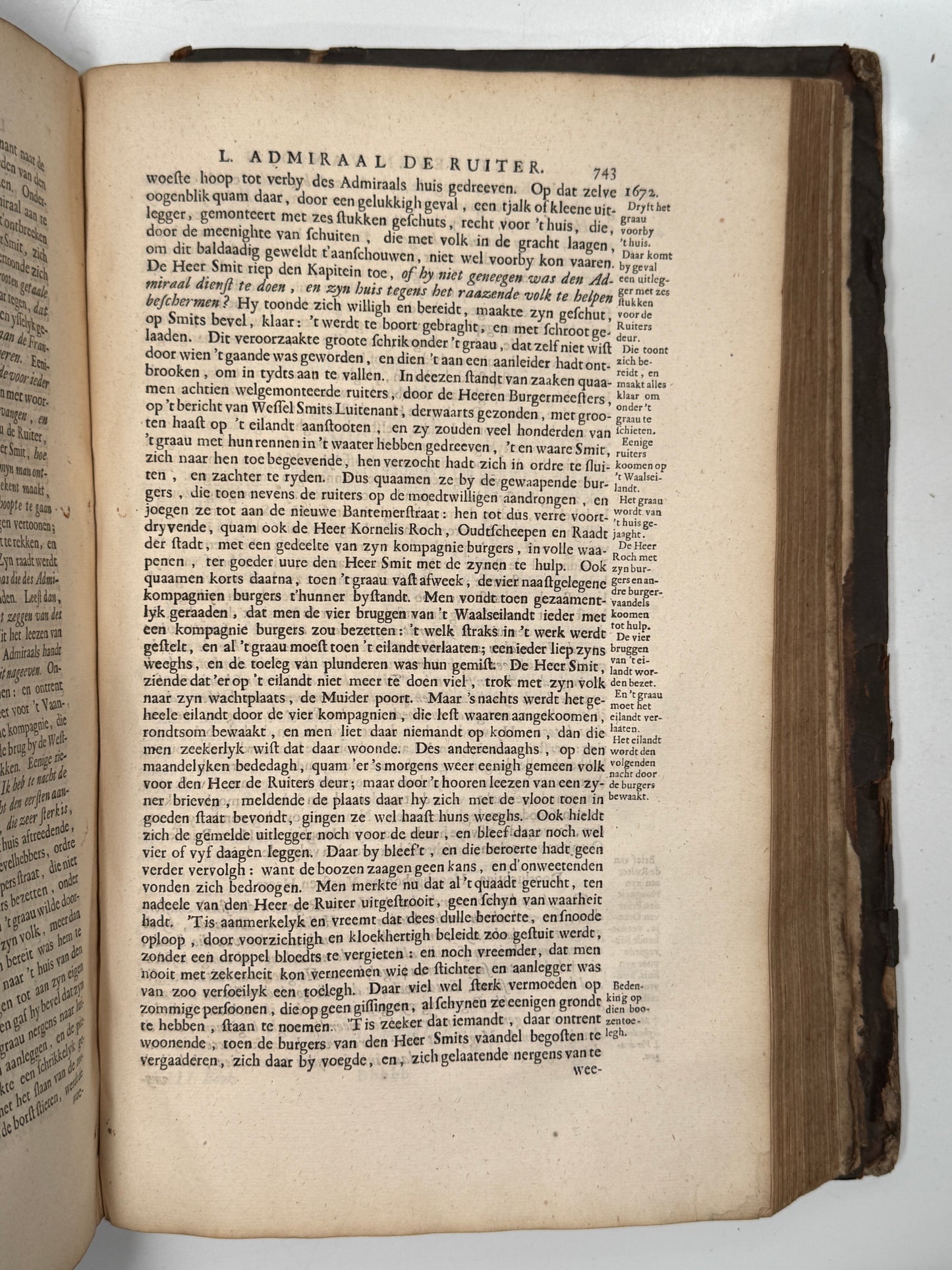 Gerard Brandt's Life of Michiel de Ruyter 1691