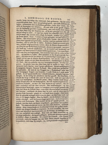 Gerard Brandt's Life of Michiel de Ruyter 1691