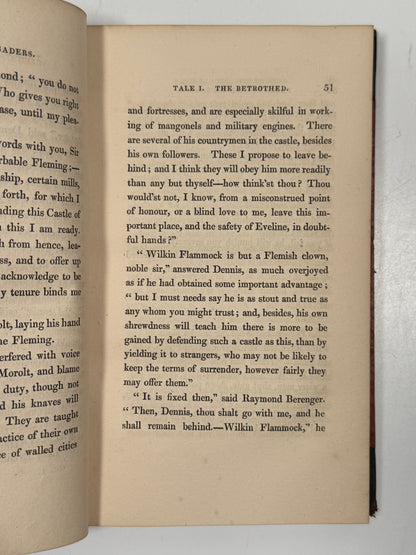 Tales of the Crusaders by Walter Scott 1825 First Edition - The Talisman & The Betrothed