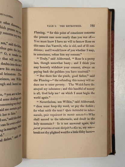 Tales of the Crusaders by Walter Scott 1825 First Edition - The Talisman & The Betrothed