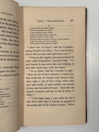 Tales of the Crusaders by Walter Scott 1825 First Edition - The Talisman & The Betrothed