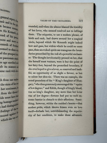 Tales of the Crusaders by Walter Scott 1825 First Edition - The Talisman & The Betrothed