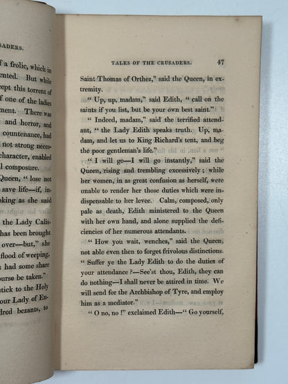 Tales of the Crusaders by Walter Scott 1825 First Edition - The Talisman & The Betrothed
