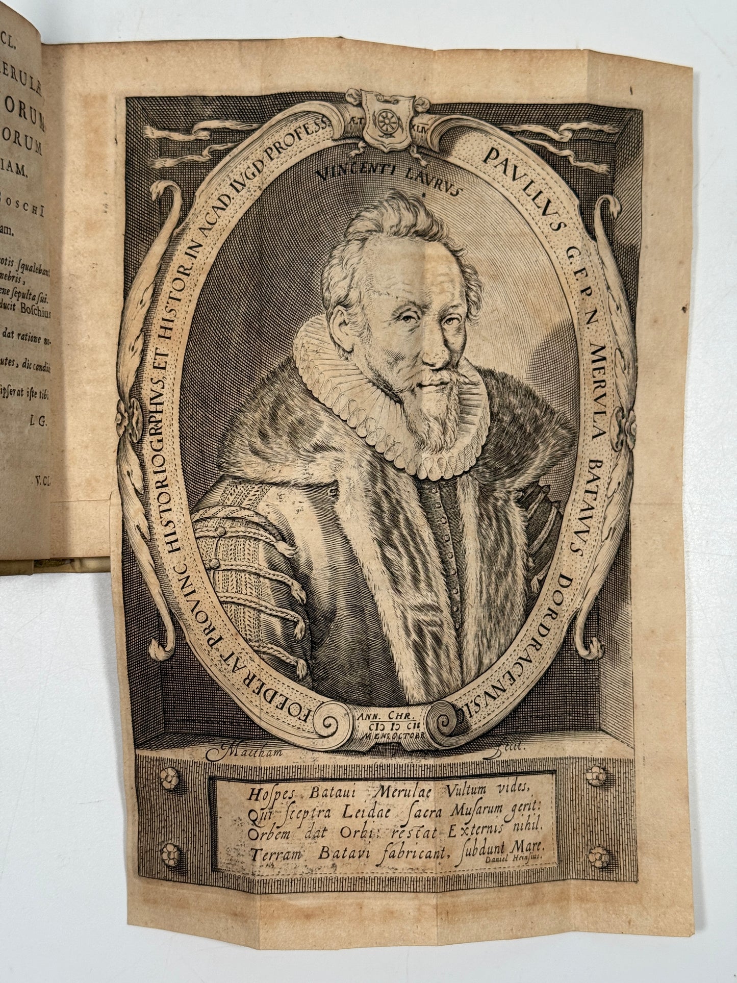 Ancient Rome Military History 1675 Paul Merula Presentation Copy