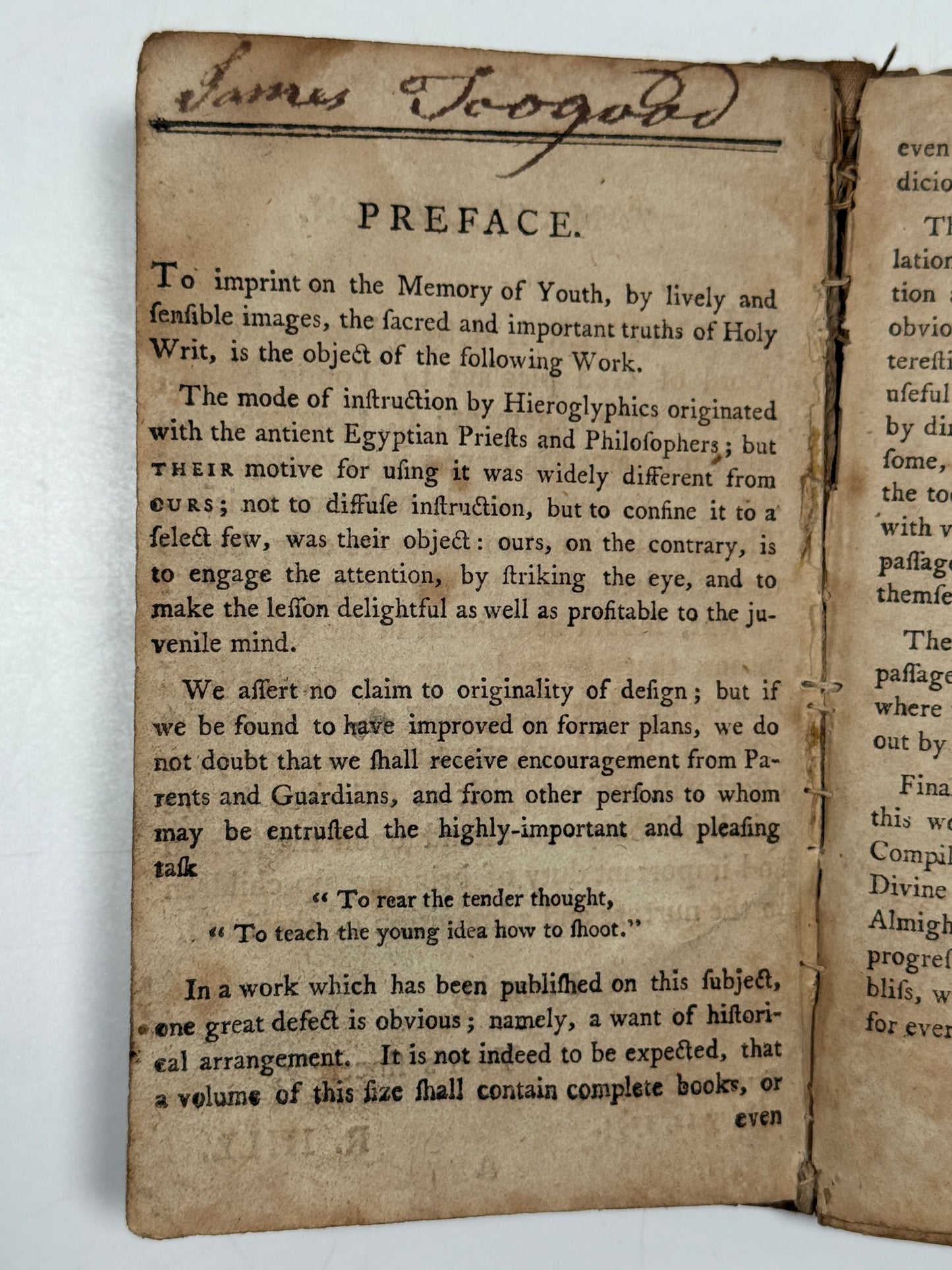 A New Hieroglyphical Bible 1794