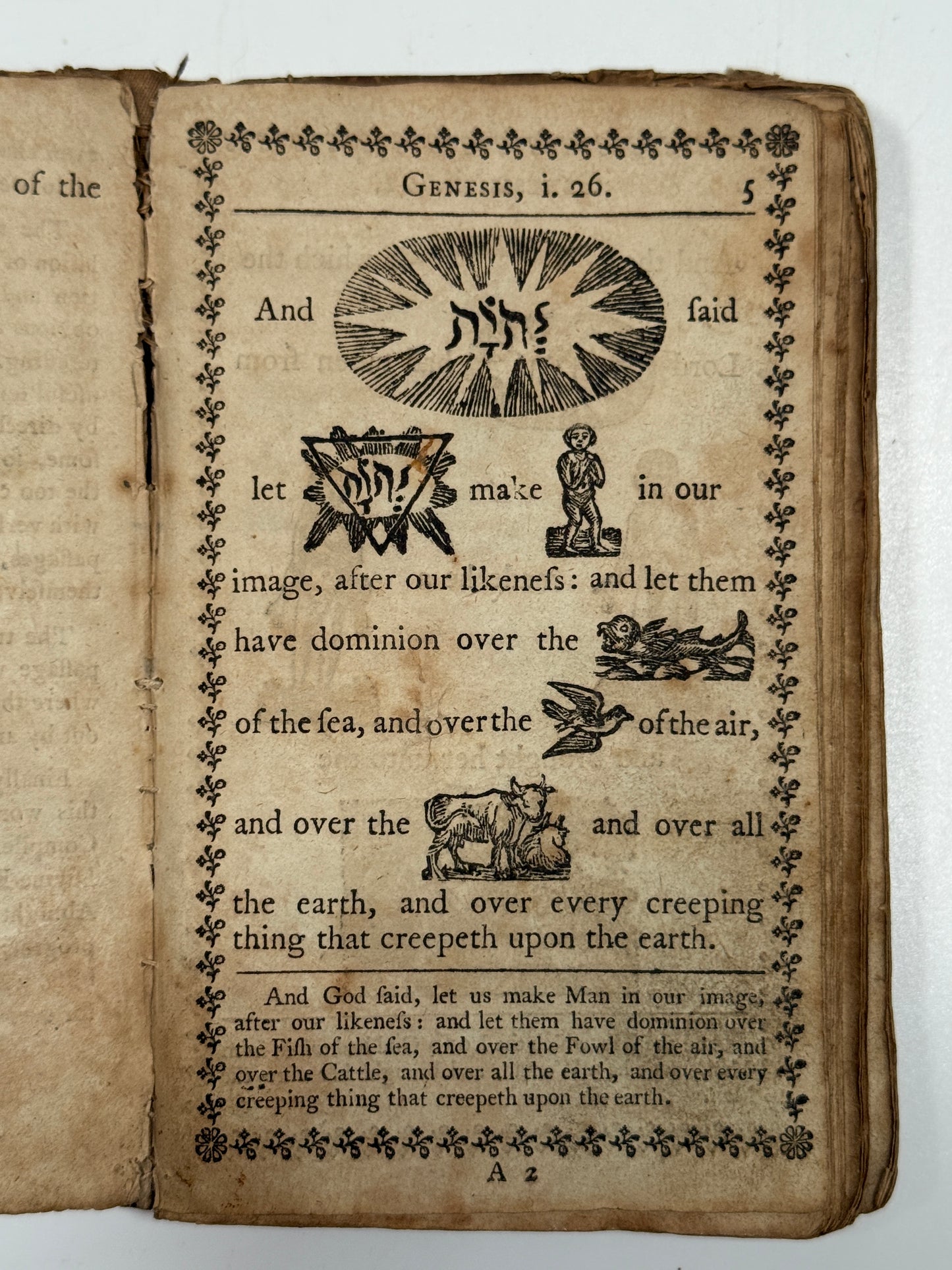A New Hieroglyphical Bible 1794