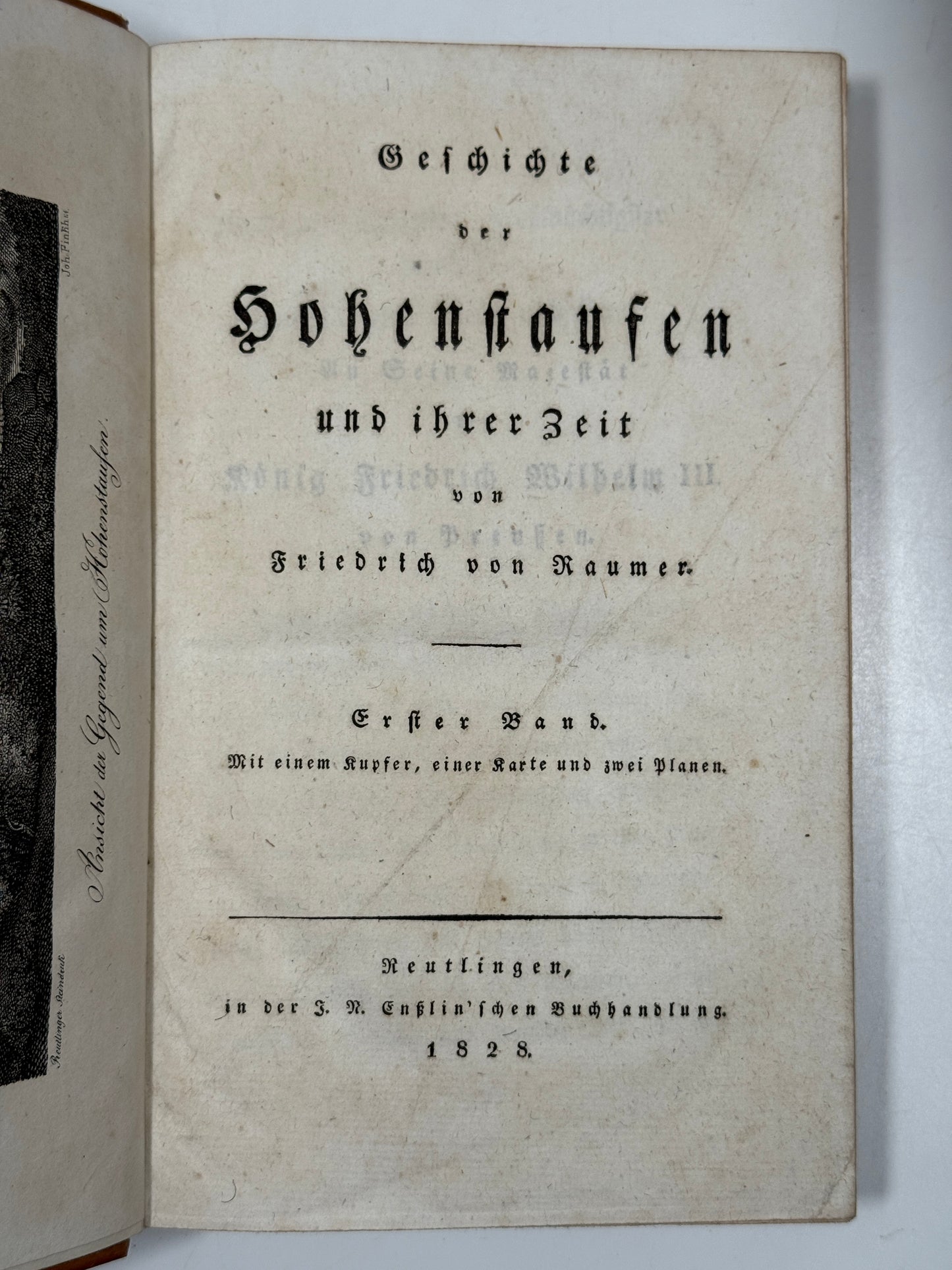 The History of the Hohenstaufen von Raumer 1828-1829
