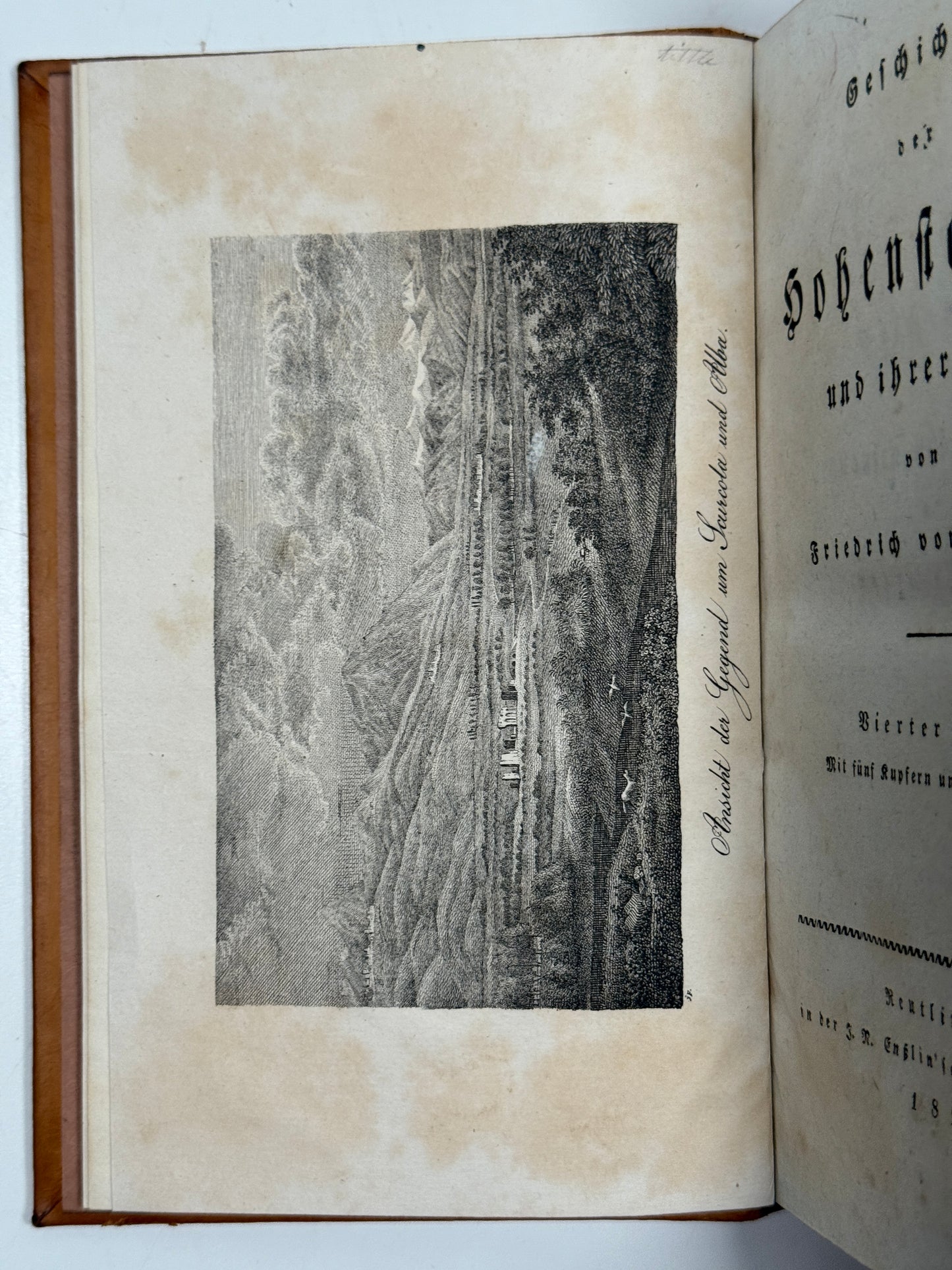 The History of the Hohenstaufen von Raumer 1828-1829