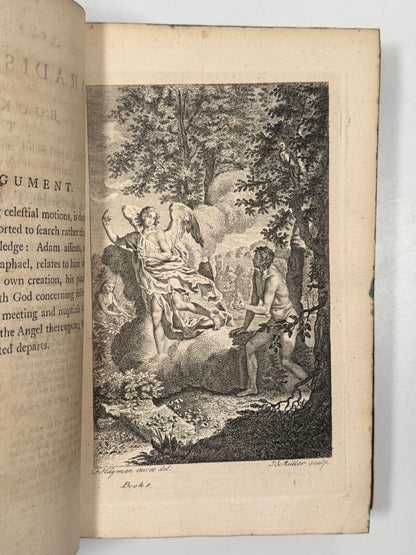 Paradise Lost by John Milton 1770 Thomas Newton Edition