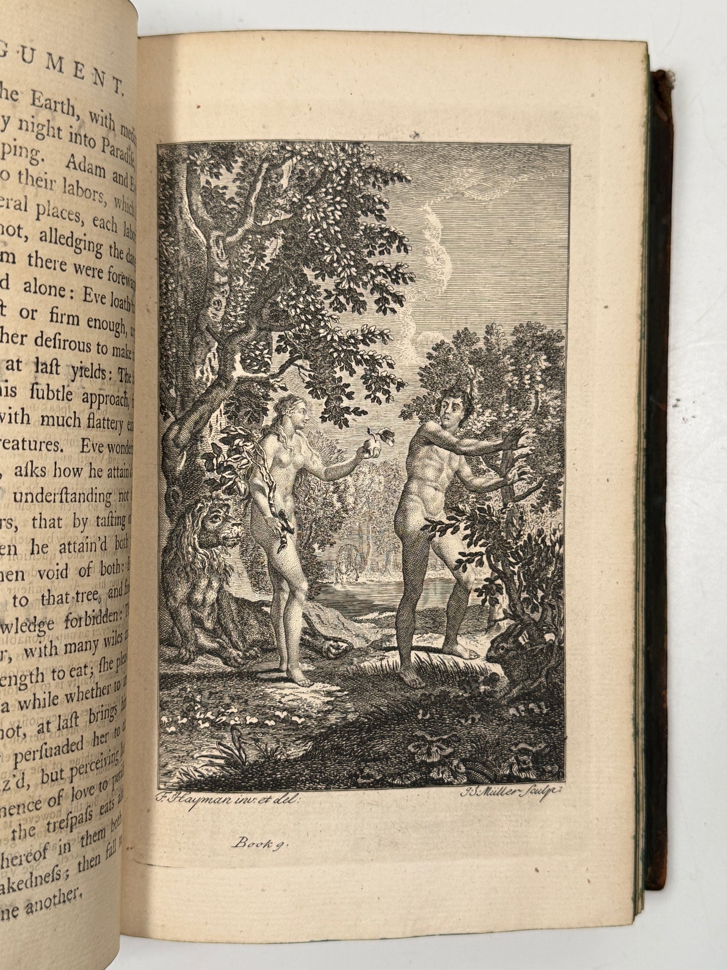 Paradise Lost by John Milton 1770 Thomas Newton Edition