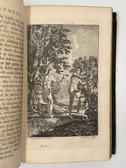 Paradise Lost by John Milton 1770 Thomas Newton Edition