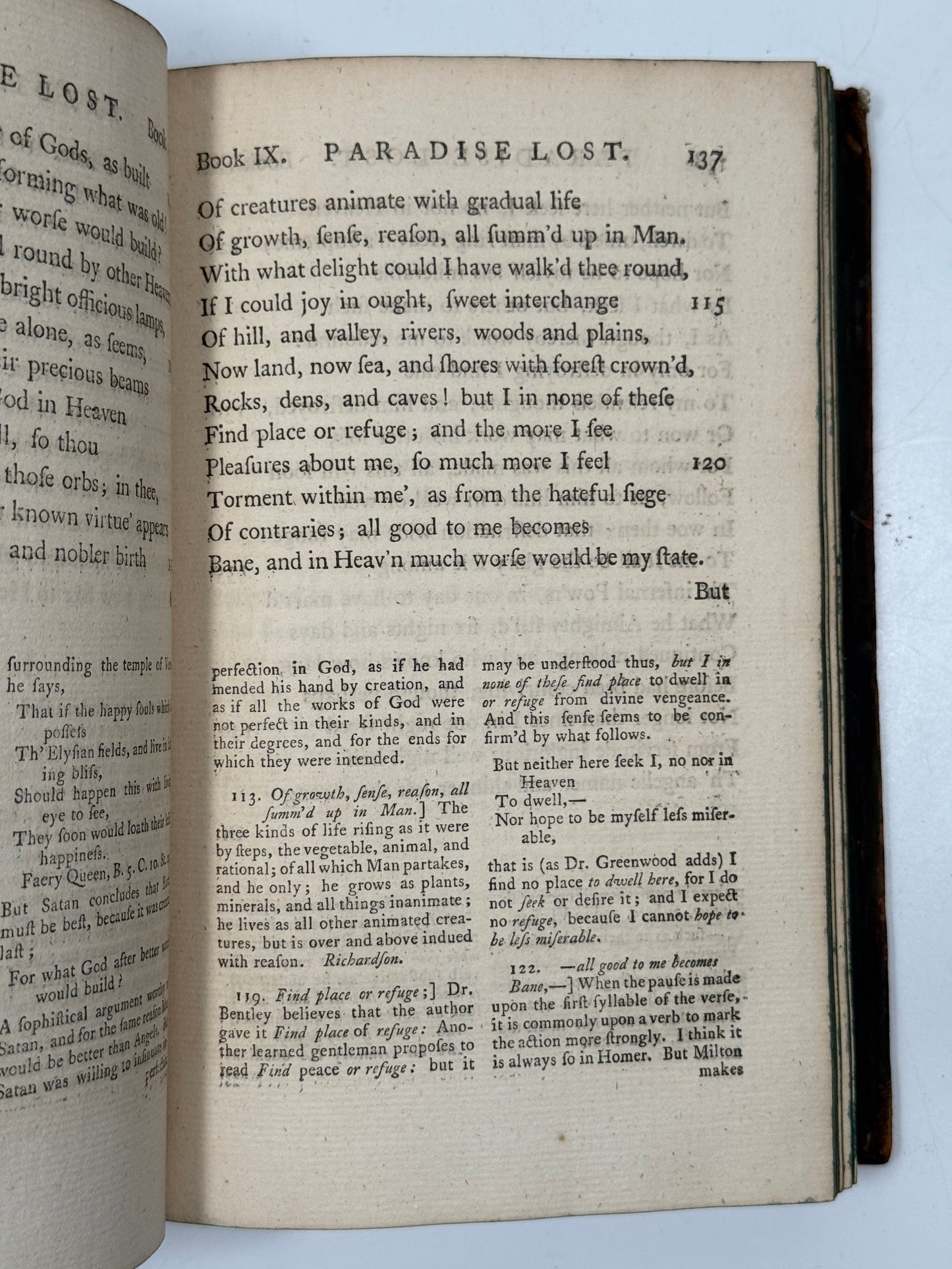 Paradise Lost by John Milton 1770 Thomas Newton Edition