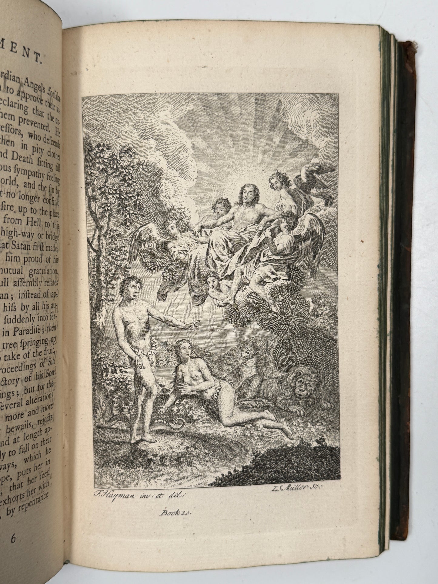 Paradise Lost by John Milton 1770 Thomas Newton Edition