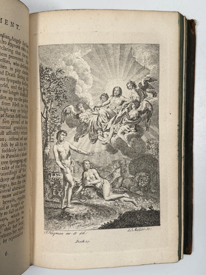 Paradise Lost by John Milton 1770 Thomas Newton Edition