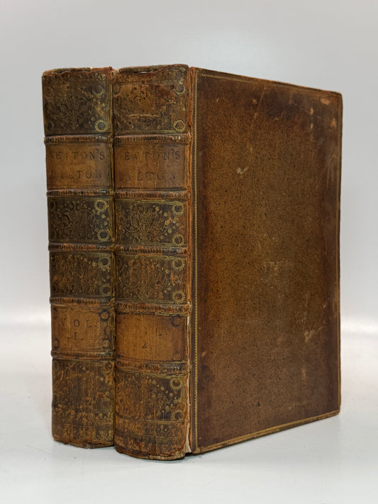 Paradise Lost by John Milton 1770 Thomas Newton Edition
