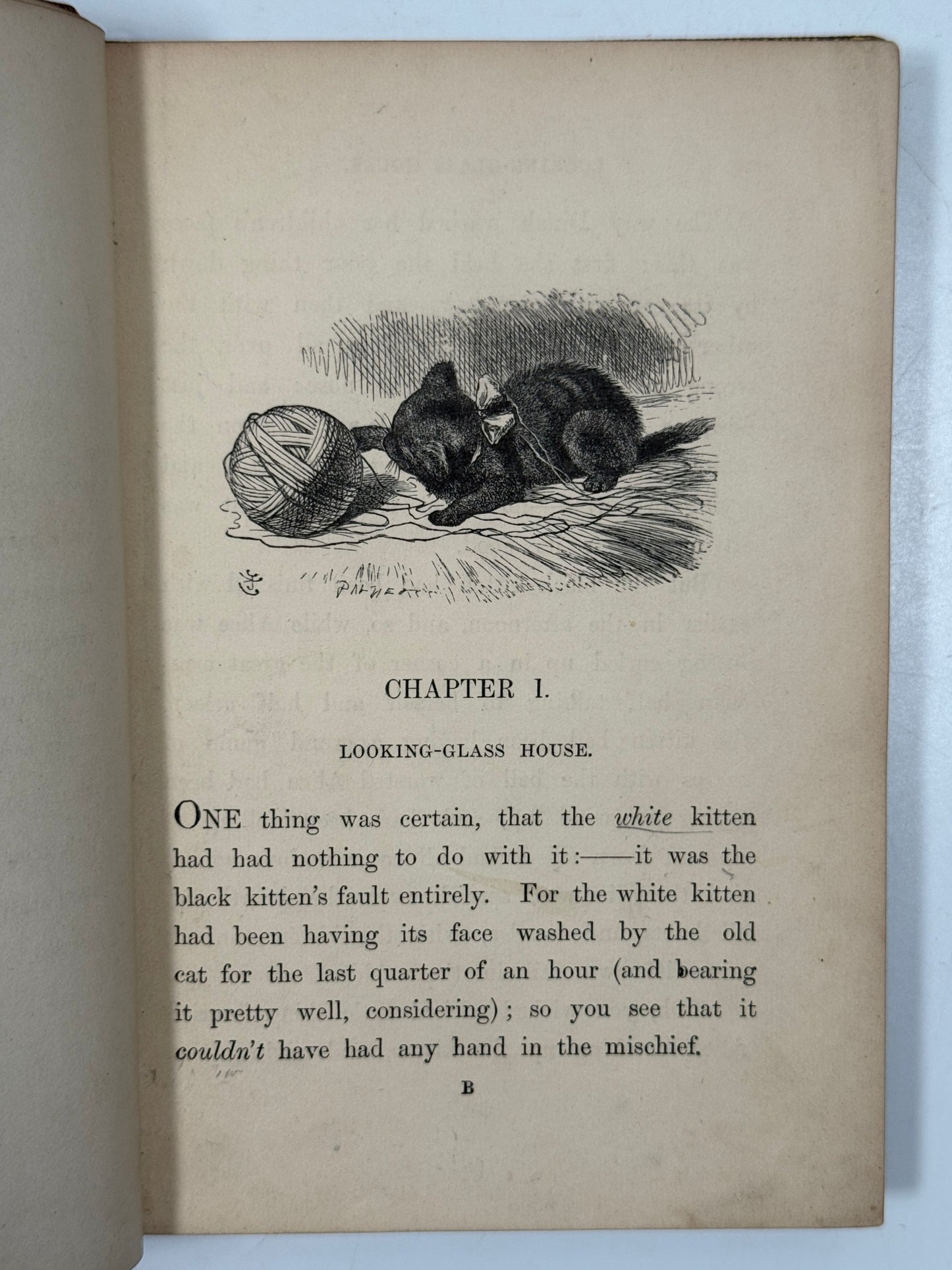 Through the Looking Glass by Lewis Carroll 1872 First Edition