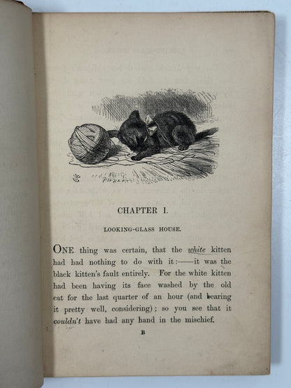 Through the Looking Glass by Lewis Carroll 1872 First Edition