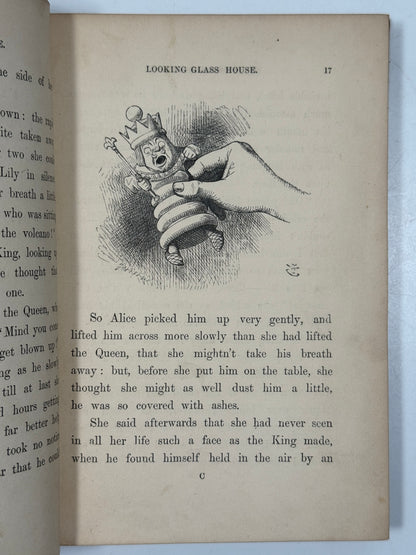 Through the Looking Glass by Lewis Carroll 1872 First Edition