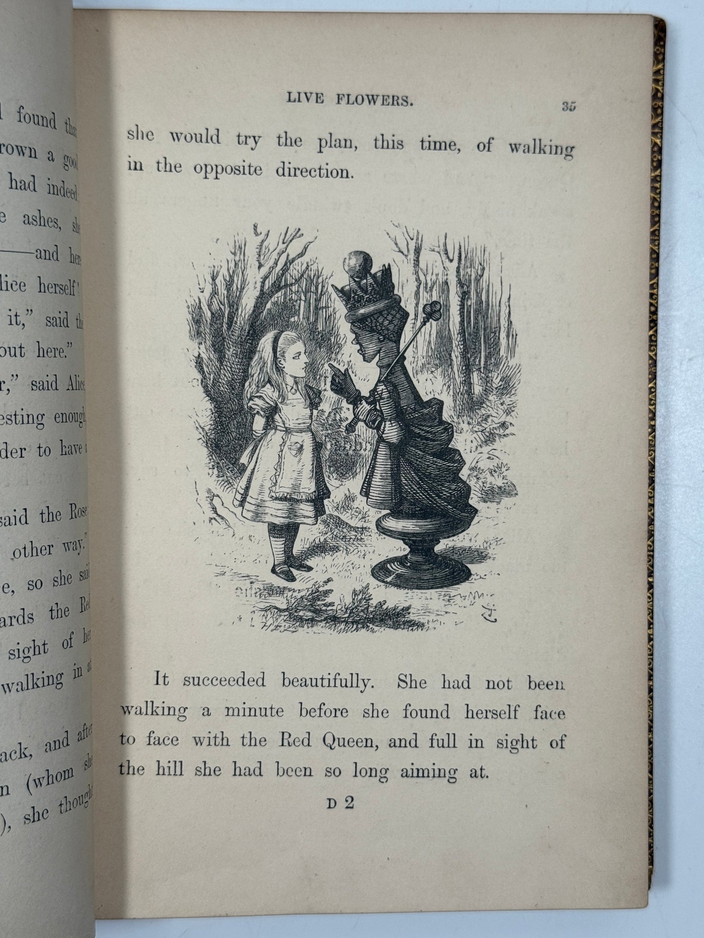 Through the Looking Glass by Lewis Carroll 1872 First Edition