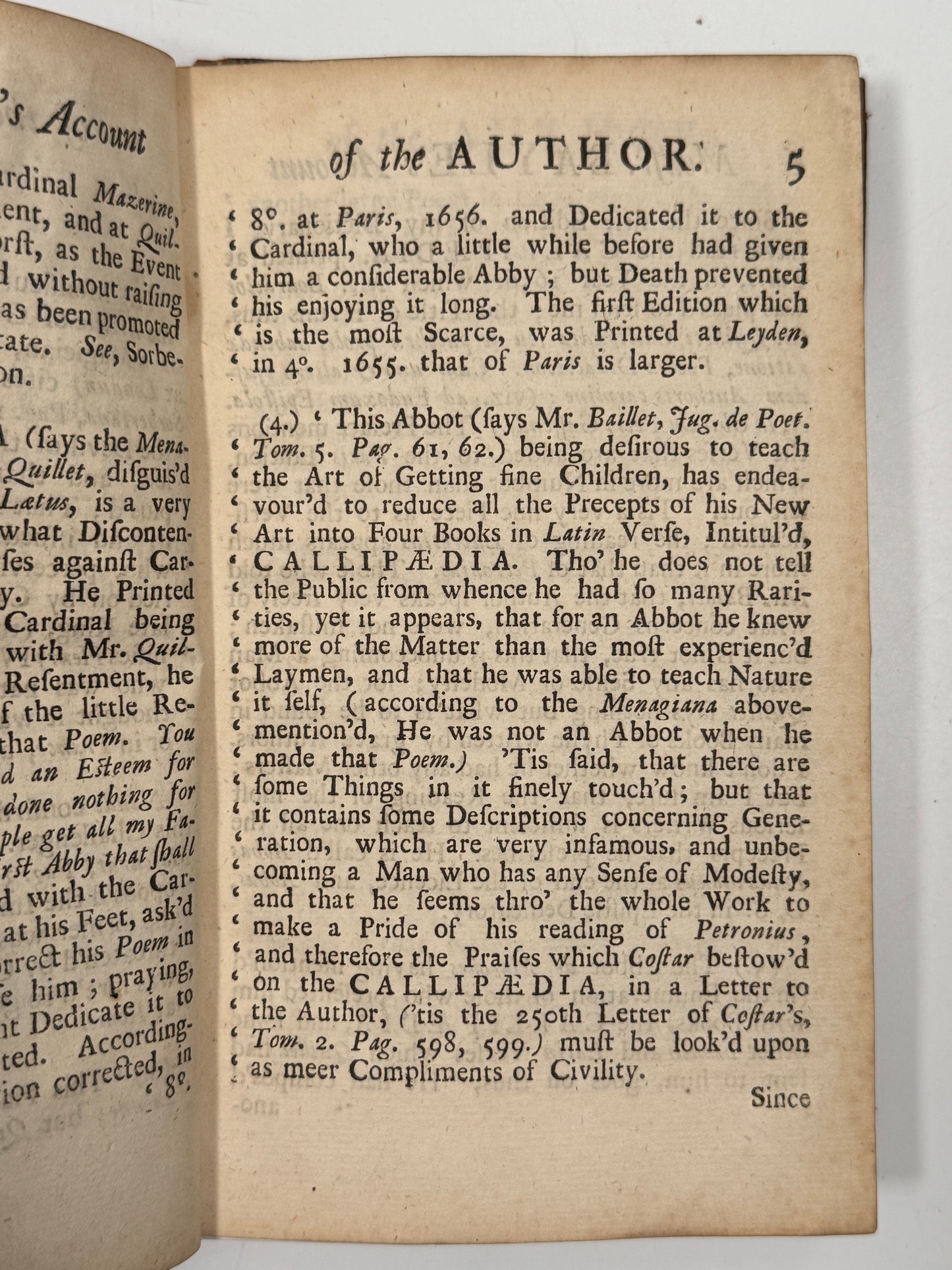 Callipaedia Nicholas Rowe 1712 Fine Cottage Roof Restoration Binding