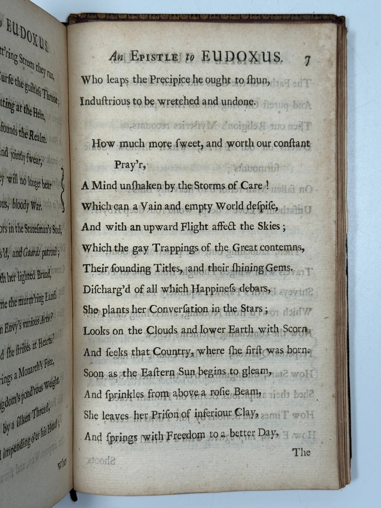 Callipaedia Nicholas Rowe 1712 Fine Cottage Roof Restoration Binding