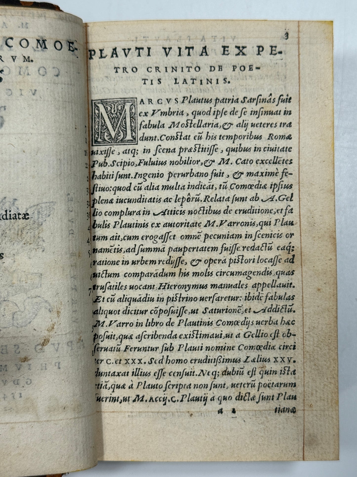 The Twenty Comedies of Maccius Plautus 1549 Post-Incunable