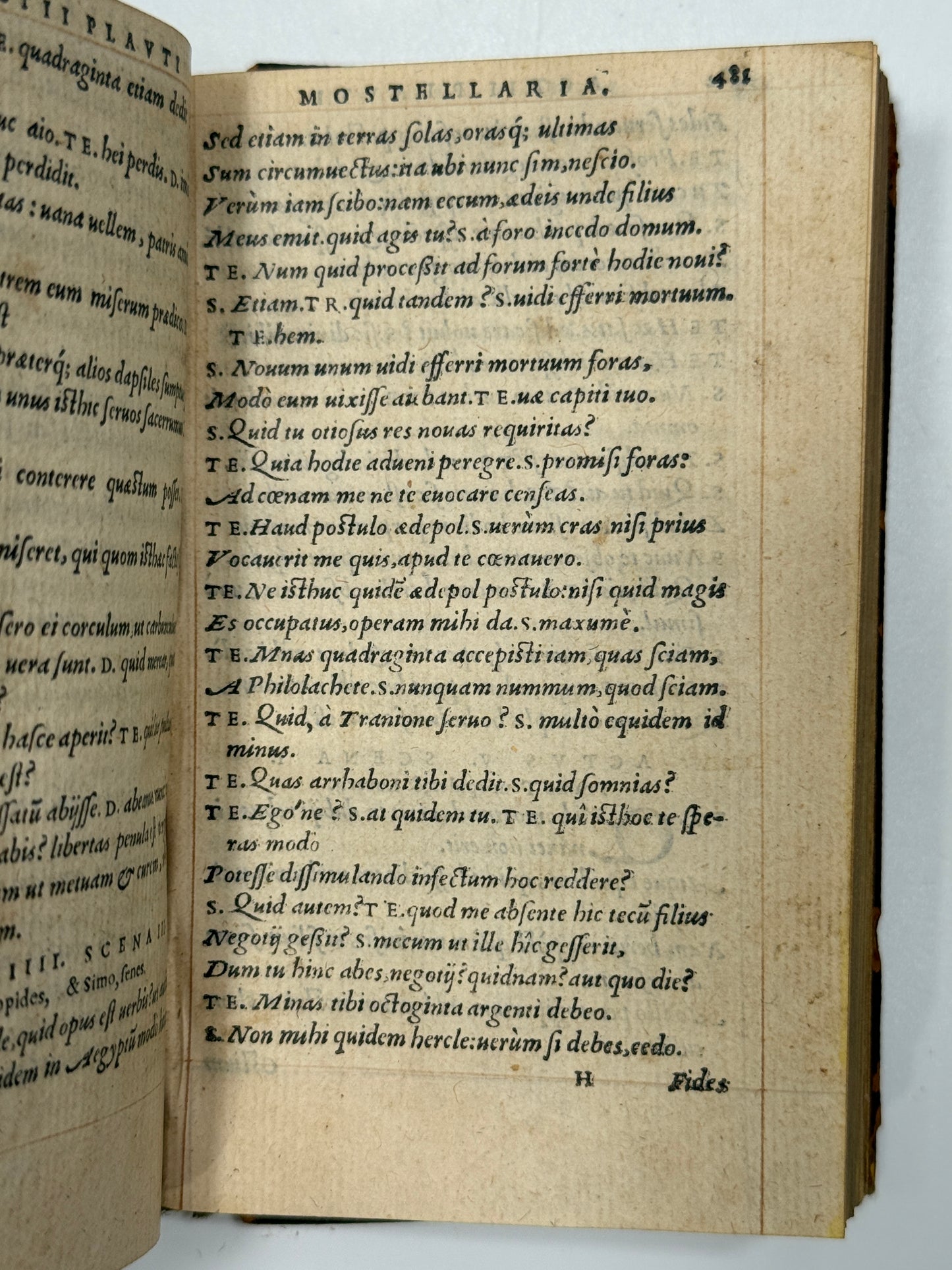 The Twenty Comedies of Maccius Plautus 1549 Post-Incunable