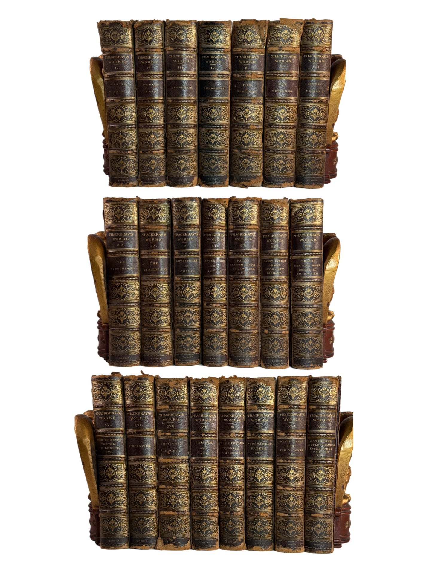 The Works of W.M Thackeray 1869 First Collected Edition
