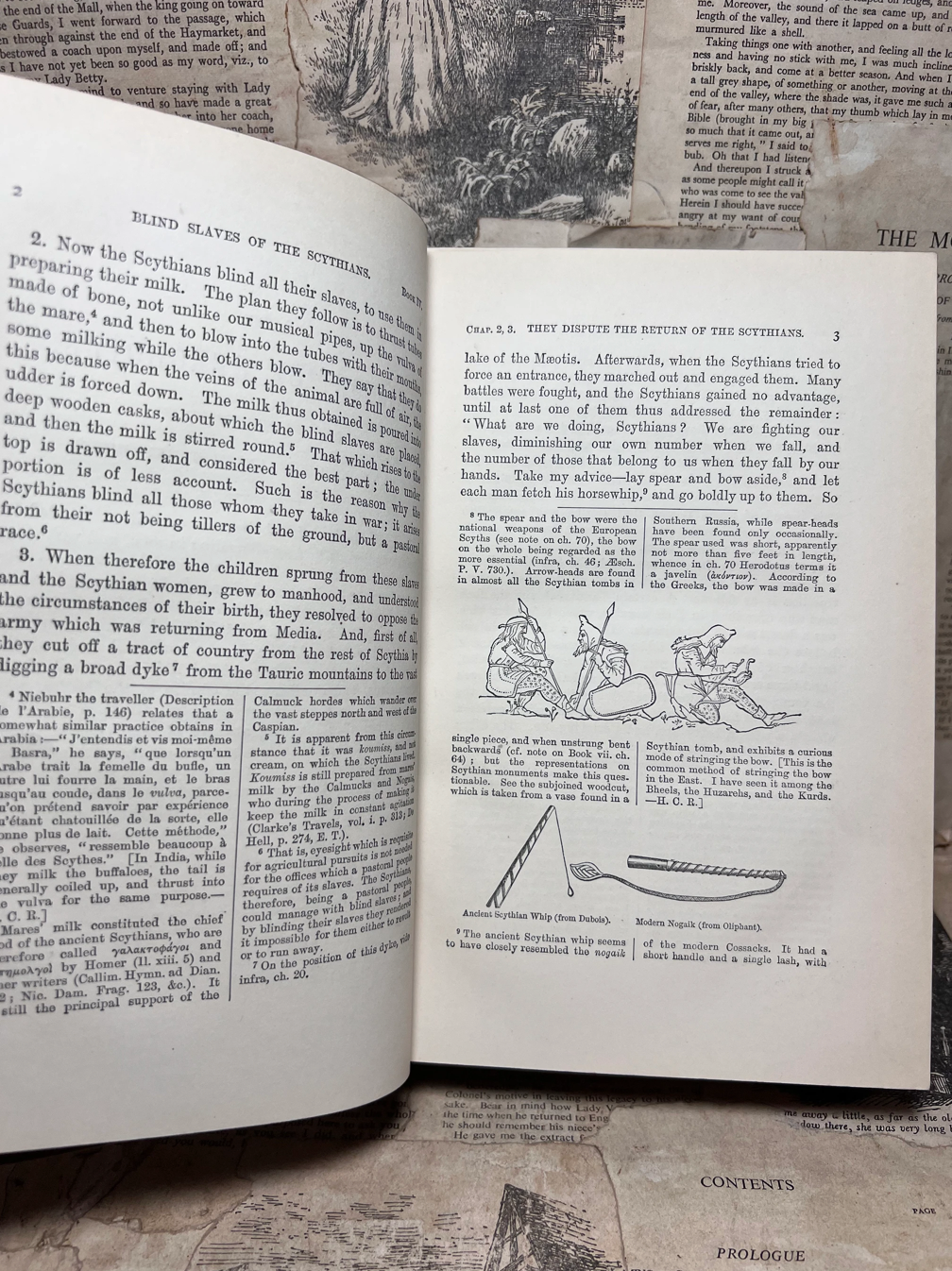 The History of Herodotus 1880 Finely Bound by Bickers & Son