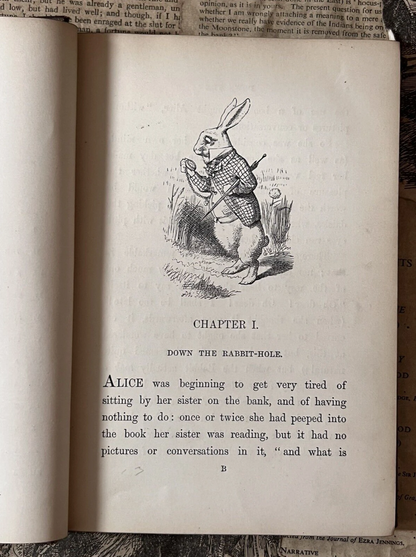 Alice's Adventures In Wonderland by Lewis Carroll 1870