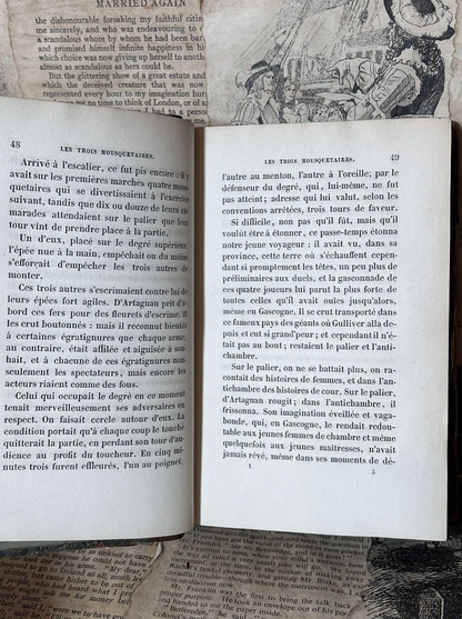 The Three Musketeers by Alexander Dumas 1844 First Edition