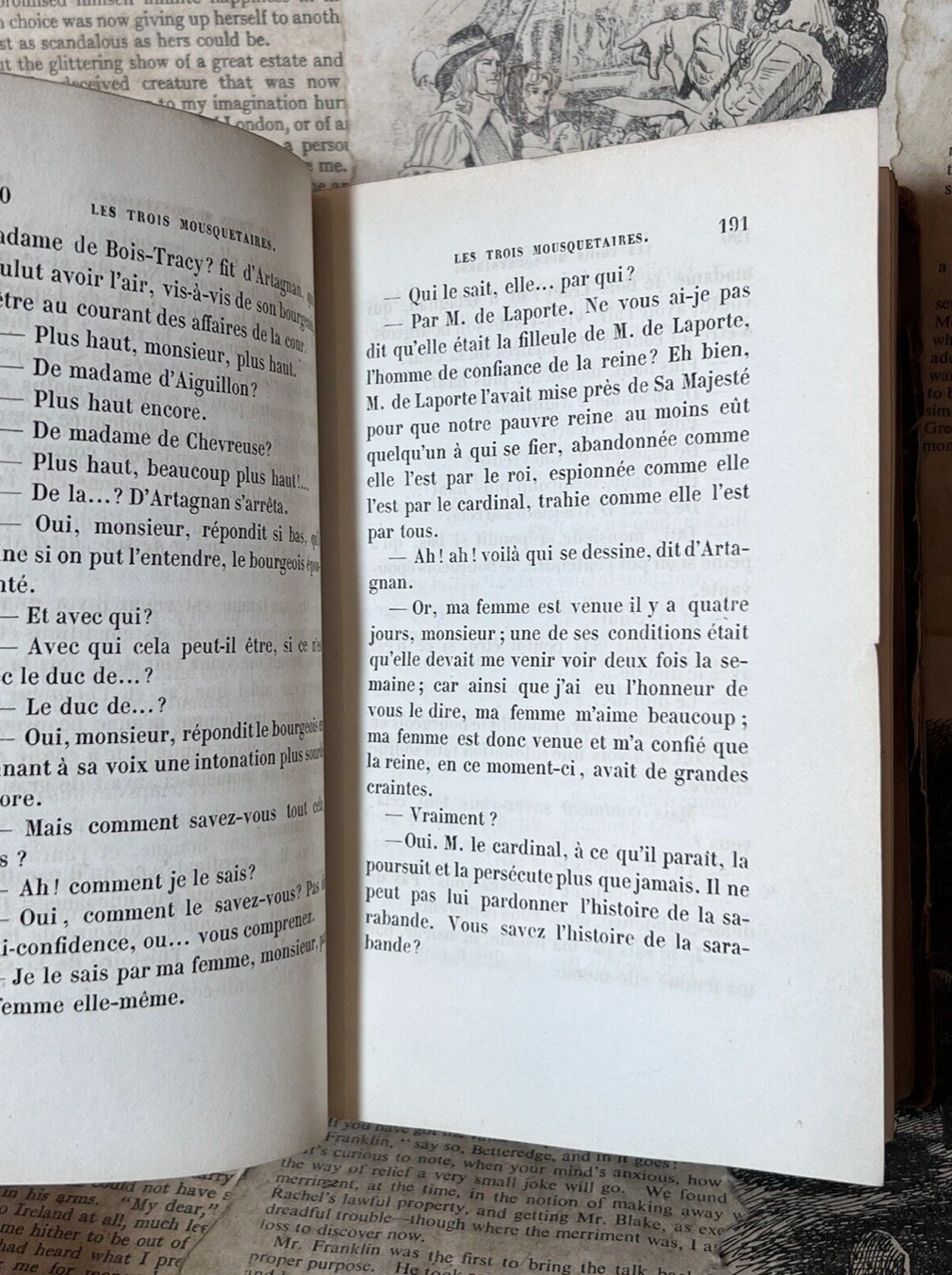 The Three Musketeers by Alexander Dumas 1844 First Edition