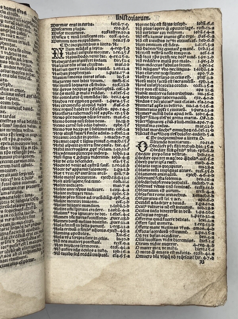 Biblia Sacra 1534 Early Vulgate Bible