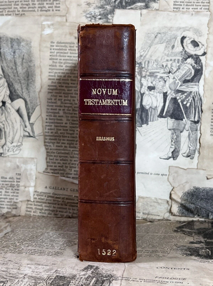 Erasmus' New Testament 1522 Third Edition